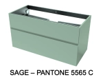 Meuble sous-vasque, finition bois ou couleurs, deux tiroirs à onglet, Largeur 60, 70, 80, 100, 120 et 140 cm, Profondeur 45 cm, Hauteur 55 cm, Stock disponible, LIVRAISON OFFERTE